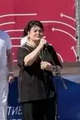 Наталья Западнова приветствовала участников спортивного праздника