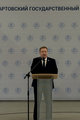 Борис Хохряков посетил первый вуз Югры Борис Хохряков посетил первый вуз Югры